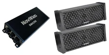 NavAtlas SB235 Sounbdbar Speakers + BMA290 360 Watts 2-Channel Amplifier Package