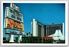 Postcard MGM Grand Las Vegas Nevada Mac Davis Joan Rivers Hallelujah Hollywood