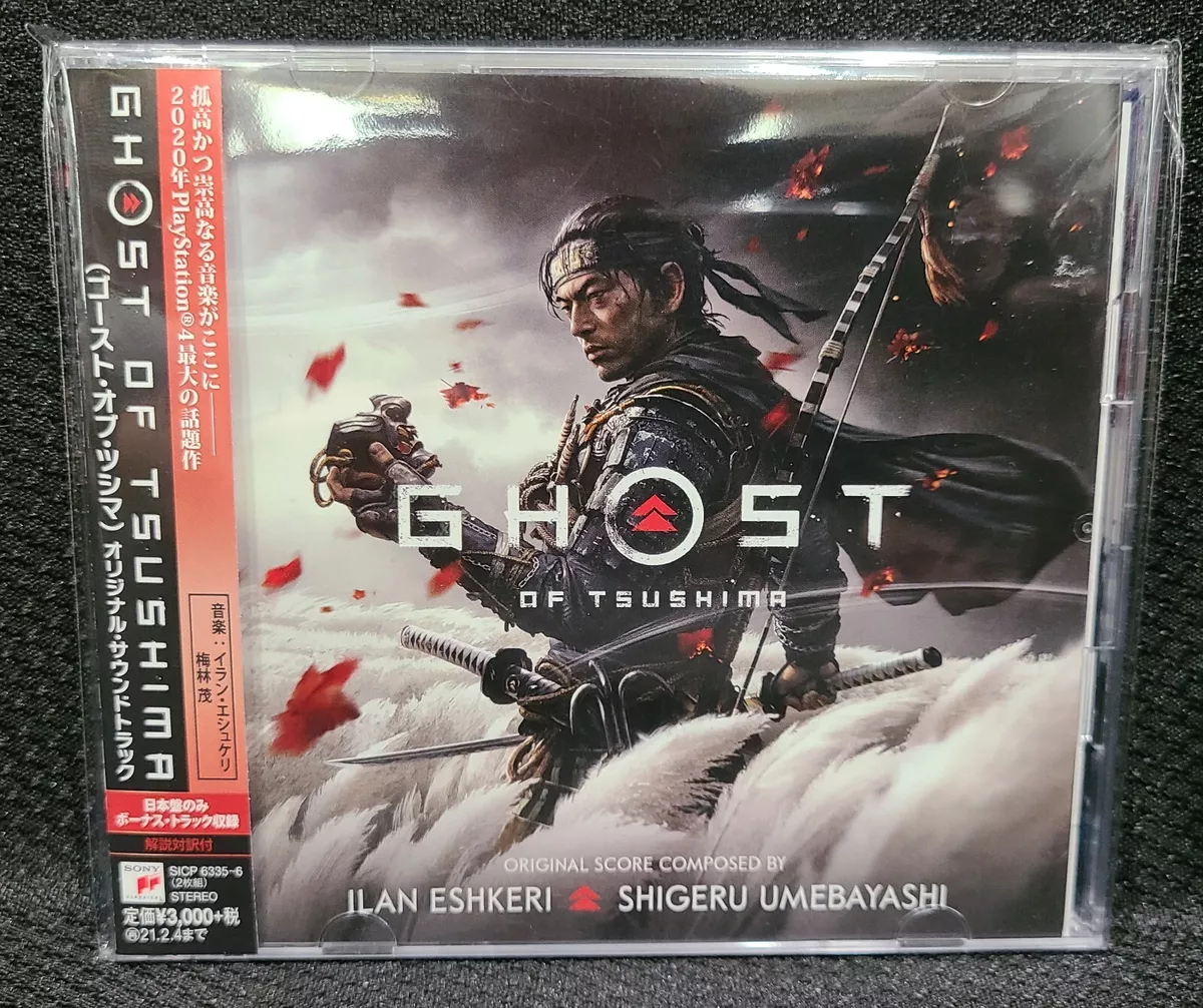 Ghost of Tsushima 2-Disc Video Game Soundtrack CD Set with Obi Strip - Sony