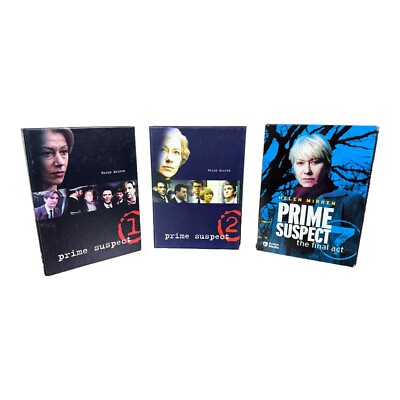 Prime Suspect Seasons 1, 2, And Final Act Starring Helen