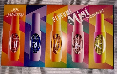 Sol De Janiero LIMITED EDITION PERFUME MIST DISCOVERY SET 5 40 59 62 68 87