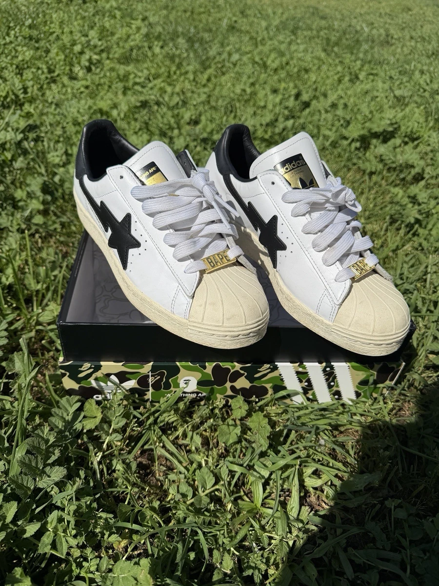 A Bathing Ape x adidas Superstar 80s Tan for Sale | Authenticity