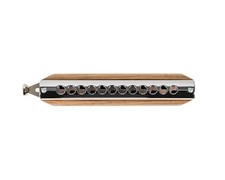 Suzuki G-48W Chromatic Harmonica Gregoire Maret Signature 12-Hole Rosewood Cover