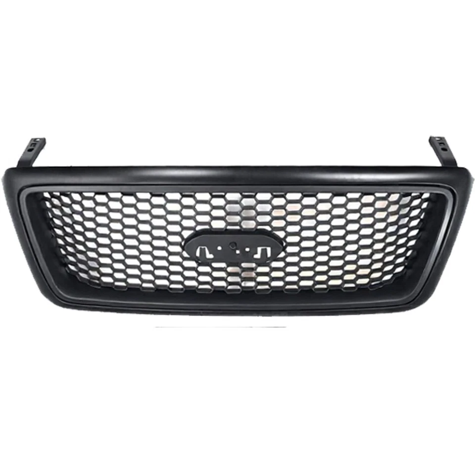 Front Bumper Face Bar Chrome & Grille Assembly Kit For 2004-2006 Ford F-150 Foto 4 de 4