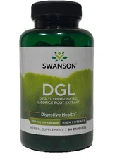Swanson - DGL - Digestive Health - 700 mg - High Potency |EXP 01/26|