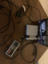 Nintendo NES Classic Edition with Extension Cable Controller and Box! Tested