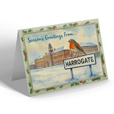 XMAS NOTELET - Harrogate - Grammar School - Vintage Design