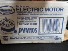 Master Flow PVM105 Replacement Power Vent Motor for EGV5 ERV4 ERV5 PR1 PR2, B
