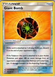 Giant Bomb 196/236 Unified Minds Reverse Holo Uncommon