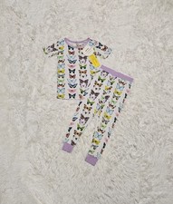 Little Sleepies OG BUTTERFLIES BUTTERFLY Two Piece Pajamas SIZE 3T NEW NWT