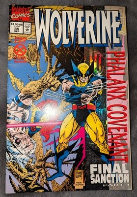 Marvel Comics Wolverine No. 85 Phalanx Covenant Final Sanction Part 1
