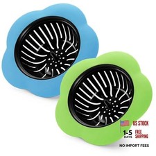 Pcs Kitchen Sink Strainer, Upgraded Silicone Sink Drain Strainer for Most 2