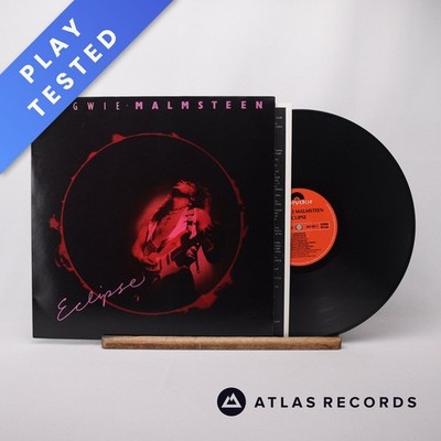 Yngwie Malmsteen Eclipse A-1 B-2 LP Album Vinyl Record 843 361-1 - EX/VG+