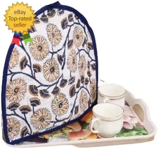 Indian Ombre Mandala Tea Cosy for Teapot 100% Cotton Extra Thick Indian Ethnic T