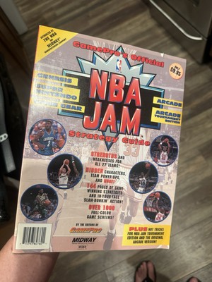 Gamepro's Official NBA Jam Strategy Guide SNES Genesis 1994