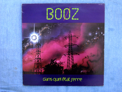 Emmanuel BOOZ - Dans Quel État J'erre - original Innersleeve  + Pressung 1979 LP