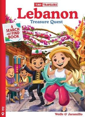 Tiny Travelers Lebanon Treasure Quest by Susie Jaramillo (English) Board Book Bo