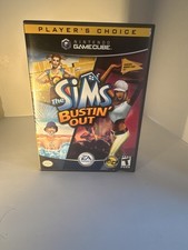 The Sims Bustin' Out Nintendo GameCube CIB Complete Case Manual Tested Working