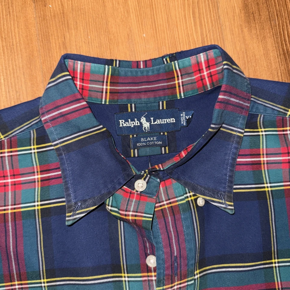 Polo Ralph Lauren Blake XL Golden Retriever perro vintage camisa abotonada para hombre Foto 4 de 4