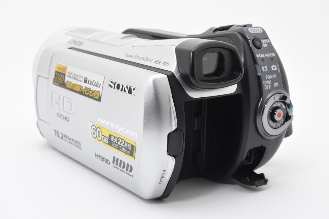 sony/ソニー　HDR-SR11 ハンディーカム　ナイトショット❗️作動確認済み SONY HDR-SR11 Handycam Camcorder NightShot 10.2MP Full HD 60GB