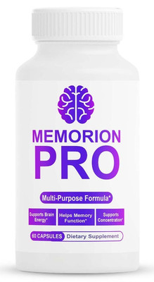 (1 Pack) Memorion Pro Brain Capsules, MemorionPro Advanced Brain & Memory Pills