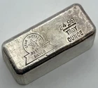 Vintage Star Metals 24.99 oz .999 Fine Silver Poured Bar, Collectible Bar, NR.