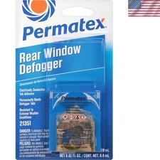 High-Quality Clear Adhesive for Rear Window Defogger Tabs - Easy Application