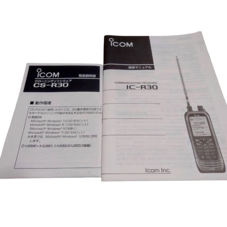 Modified ICOM IC-R30 CS-R30 Premium Set Digital Handy Receiver 0.1-3304MHz Used - Image 4 of 4