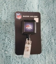 Denver Broncos Retractable Badge Holder Brand New