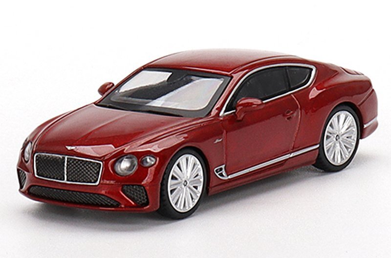 BENTLEY Continental GT Speed - 2022 - candy red - Mini GT 1:64