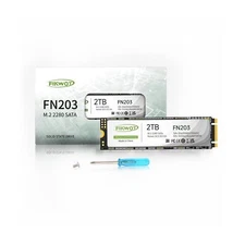 FN203 M.2 SATA SSD - SLC Cache 3D NAND TLC SATA III 6Gb/s M.2 2280 NGFF Inter...