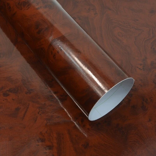 100x30cm Glossy Wood Grain Self Adhesive Sticker Car Vinyl Wrap Film DIY Decor - Picture 4 of 10