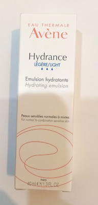 Avene Hydrance Light Legere Hydrating Emulsion 1.35 fl.oz.40ml Exp Date: 02/2027