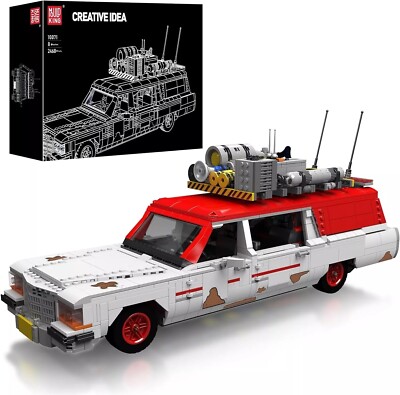 Mould King 10071 Creative für Icons Ghost Bus Auto Big Set Technik Klemmblock