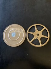 Vintage Poland 1976 5 Inch Take-up Tape Reel Metal 1/2” 6 Window