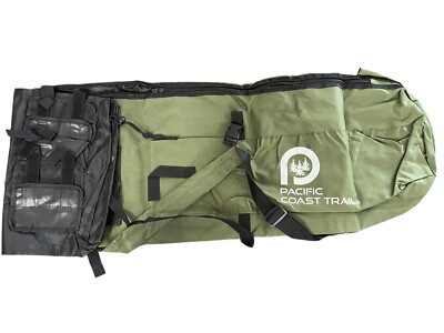 New Multifunctional Pacific Coast Trail Bag Cylindrical Fish Hunt Camp 39 x14 