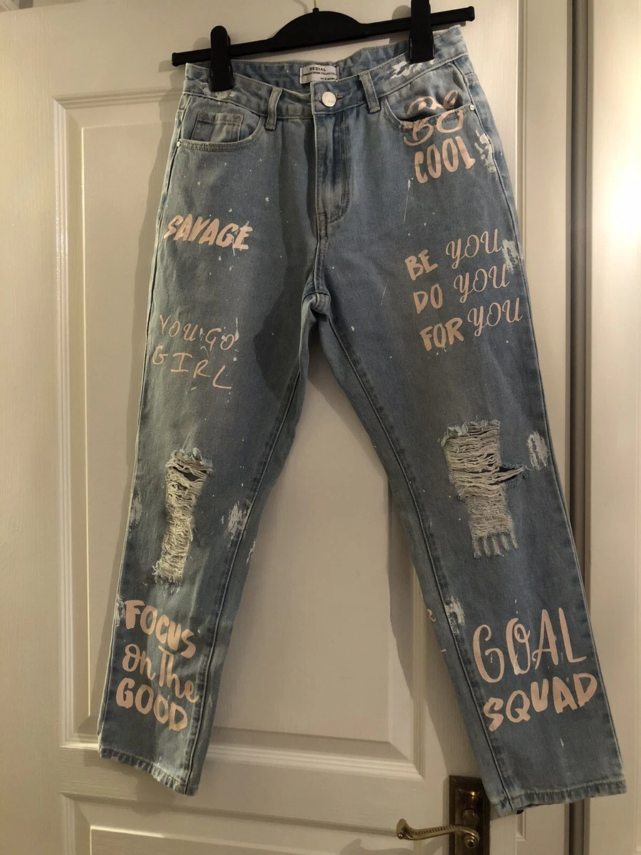 Size 8 hotsell ripped jeans