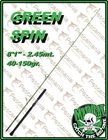 Fishing Rod MADCAT Green Spin Catfish 8'1'' - 245cm 150gr Heavy Spinning Fishing