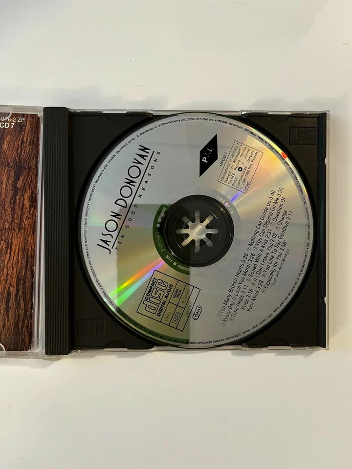 Ten good reasons (1988/89) von Jason Donovan | CD | Zustand sehr gut - Bild 3 von 3