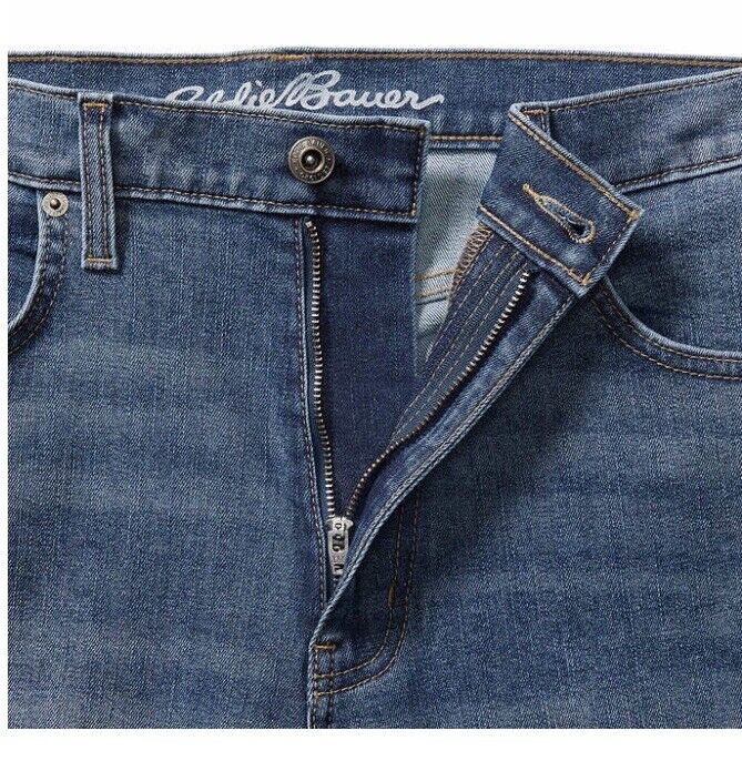 eddie bauer mens jeans Straight Stretch Light Wash 36X30 | eBay