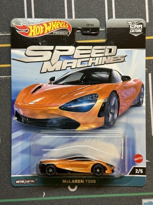 HOT WHEELS Premium 2023 CAR CULTURE SPEED MACHINES 2/5 McLAREN 720S