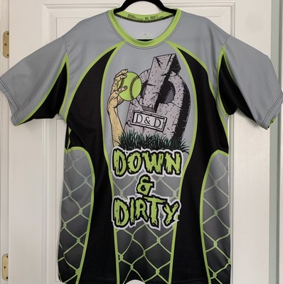 All the Way Live Designs Men's XL Down & Dirty T-Shirt Made In USA