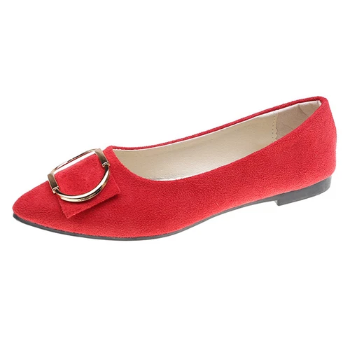 Bequemer modischer eleganter Damenschuh rutschfest flache Schuhe Slipper flache Party - Bild 50 von 75