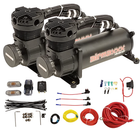 airmaxxx 480 Black Compressor Tank 3/8 200 psi Complete Air Ride ...