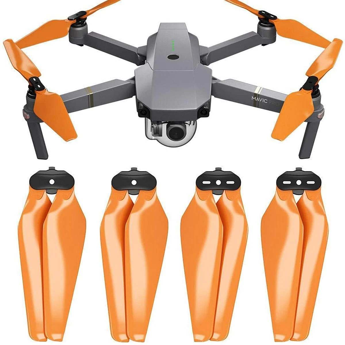 MAS Upgrade Propellers for DJI Mavic Pro Pro Platinum in Orange