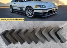 Front Lip Spoiler Brackets for 90-91 Honda EF/CRX ED9 CS Style Front Lip 