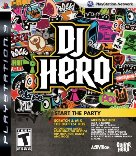 DJ Hero (jeu uniquement) - Playstation 3 - D'occasion - Très bon - Photo 1/1