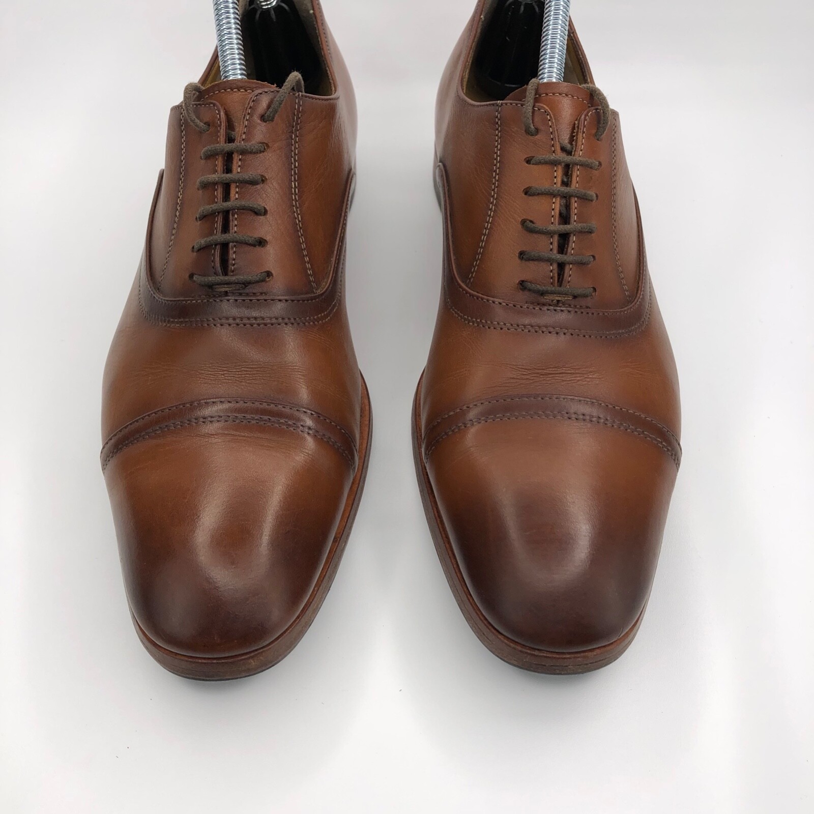 Lace Up Cap Toe Oxford Shoes Size 