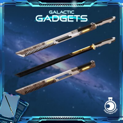 Regolith Razor Sword | 3d Printed | Props&Beyond - Galactic Gadgets