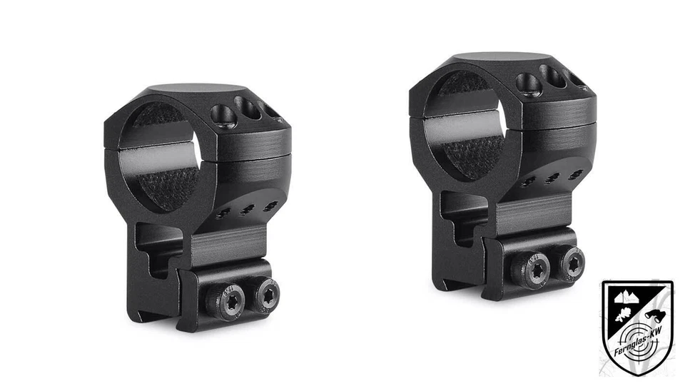 Hawke 24103 Taktische Ringmontagen 1" 2 Stück 9-11mm Extra Hoch